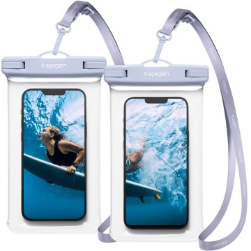 Husa universala  telefon (set 2) - Spigen Waterproof Case A601 - Aqua Blue