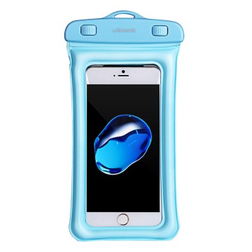 Husa Waterproof  Telefon 6 inch - Usams Bag (US-YD007) - Blue